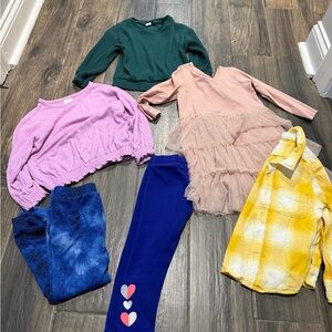 GAP Kids Mixed Tops & Bottoms Lot - long sleeve fall winter size 4 / 4t